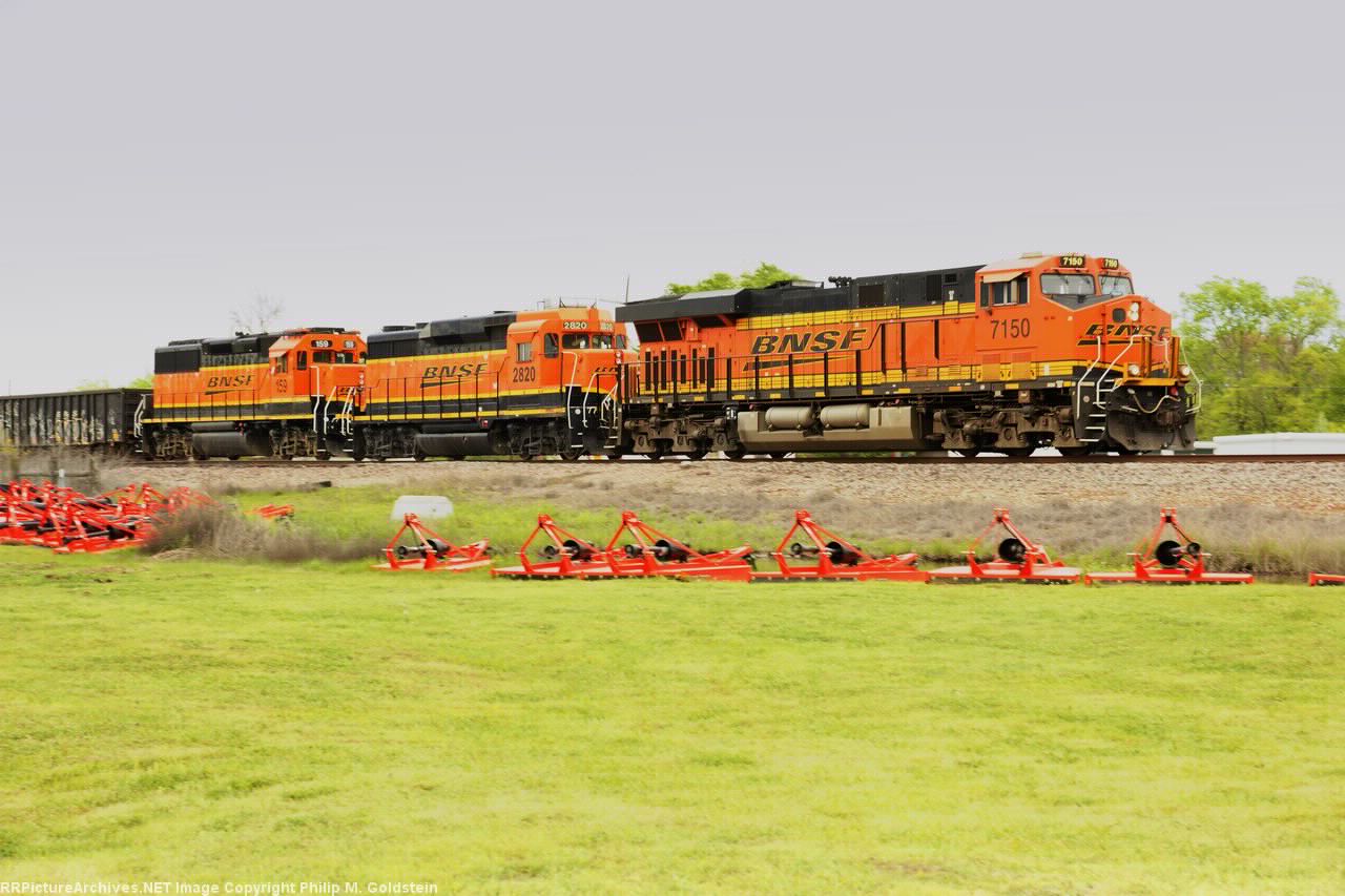 BNSF 7150, 2820, 159